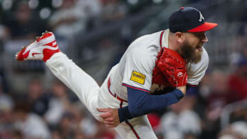 His first thumbs up for being at sports came at birth, and now he's pitching for the Atlanta Braves
