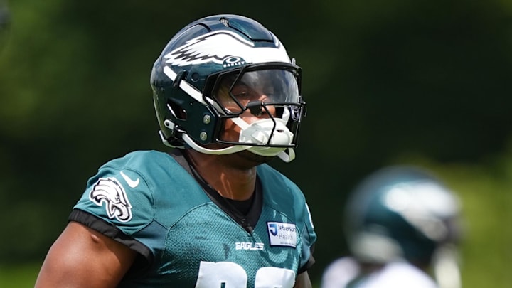 Philadelphia Eagles running back A.J. Dillon