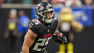 Atlanta Falcons running back Tyler Allgeier made the most of the Colts matchup with a career day