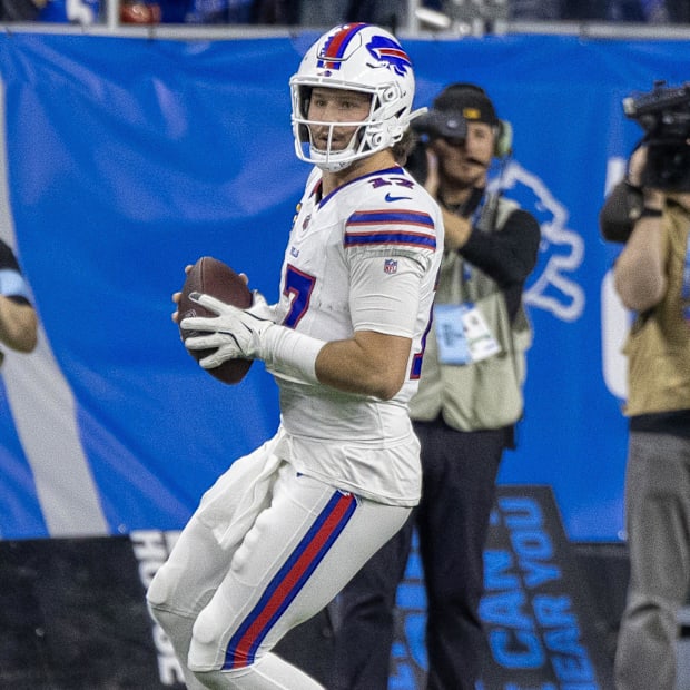 Josh Allen vs. Lions