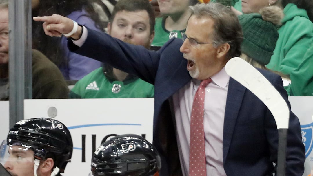 John Tortorella; Mandatory Credit: Charles LeClaire-Imagn Images