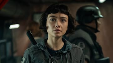 FX's Alien: Earth -- "Mr. October" -- Season 1, Episode 2 (Airs Tues, August 12) -- Pictured: Sydney Chandler as Wendy. CR: Patrick Brown/FX
