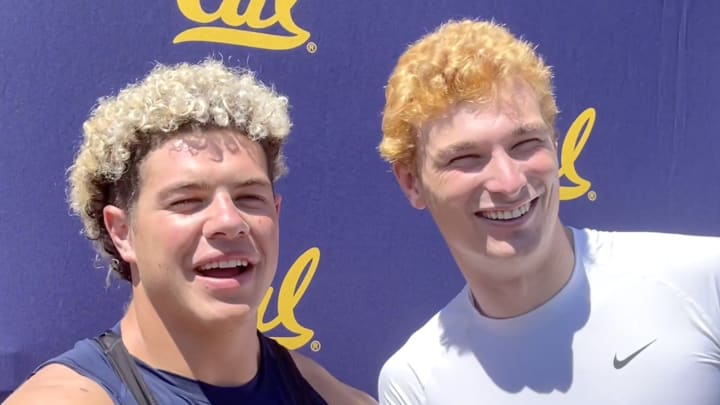 Cade Uluave and Fernando Mendoza show off their new looks