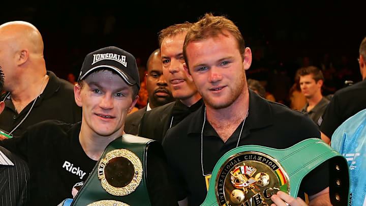 Ricky Hatton and Wayne Rooney were close friends.