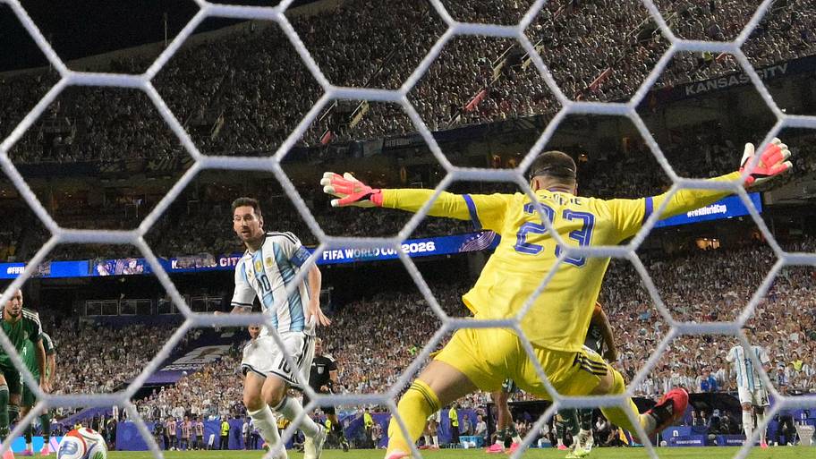 Lionel Messi’s second goal vs. Algeria. 
