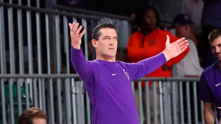 Northern Iowa Panthers head coach Ben Jacobson