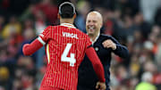 Arne Slot admits he thought 'wow' after seeing Virgil van Dijk play