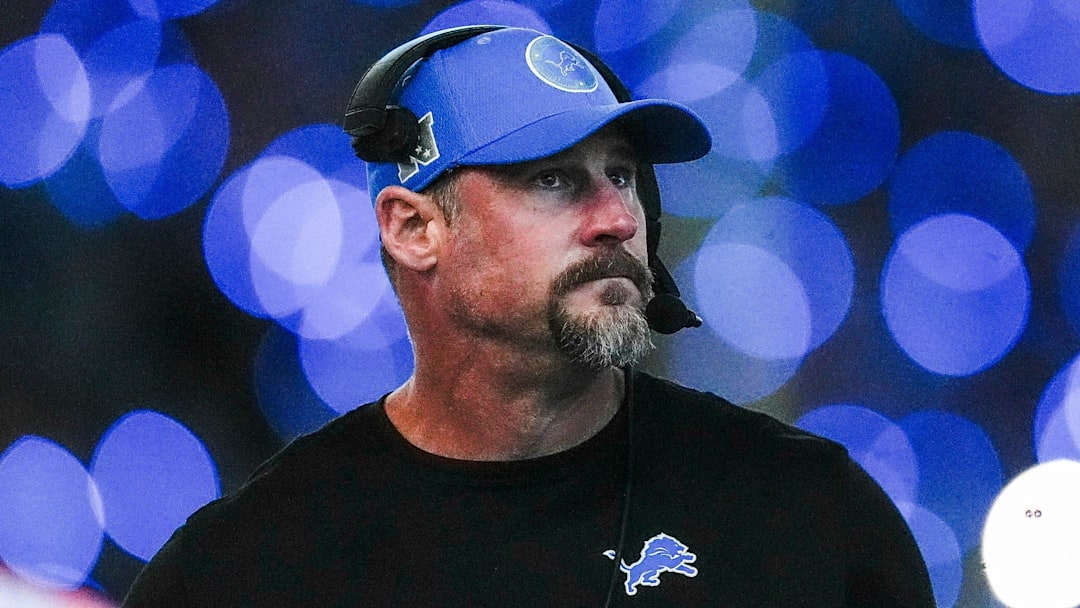 Detroit Lions head coach Dan Campbell