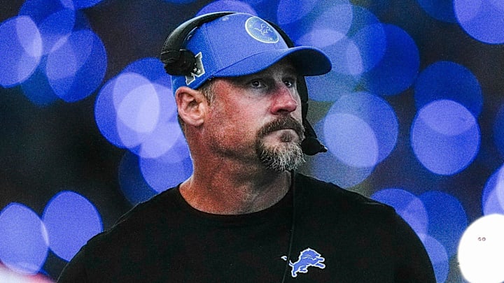 Detroit Lions head coach Dan Campbell