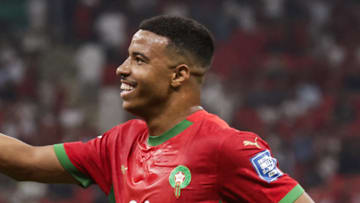 Hamza Igamane a inscrit le but du break, aujourd'hui, face à la Zambie.