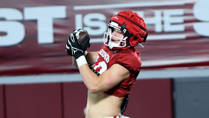 Oklahoma's Bauer Sharp.
