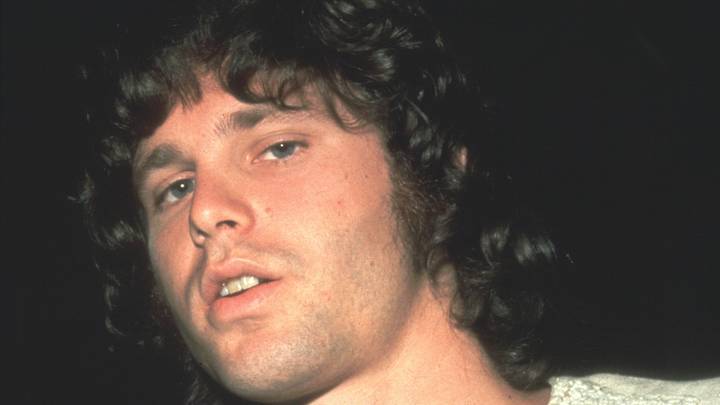 Jim Morrison of the Doors poses