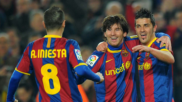 Barcelona's Argentinian forward Lionel M
