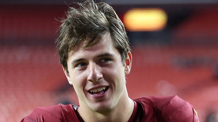 Washington Commanders wide receiver Luke McCaffrey (Amber Searls-Imagn Images)