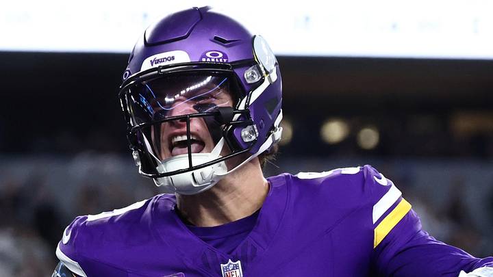 Minnesota Vikings quarterback J.J. McCarthy 