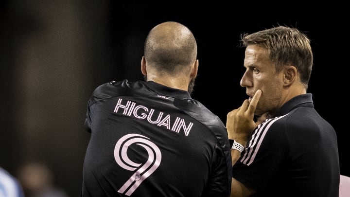 Inter Miami head instruct Phil Neville 'remarkable pleased' with 'hurt' Gonzalo Higuain