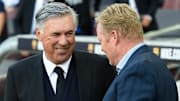 Carlo Ancelotti et Ronald Koeman.