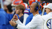 Florida Interim head coach Billy Gonzales did what he could to represent the standard at UF