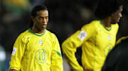 Brazilian Ronaldinho (L) and Roque Junio
