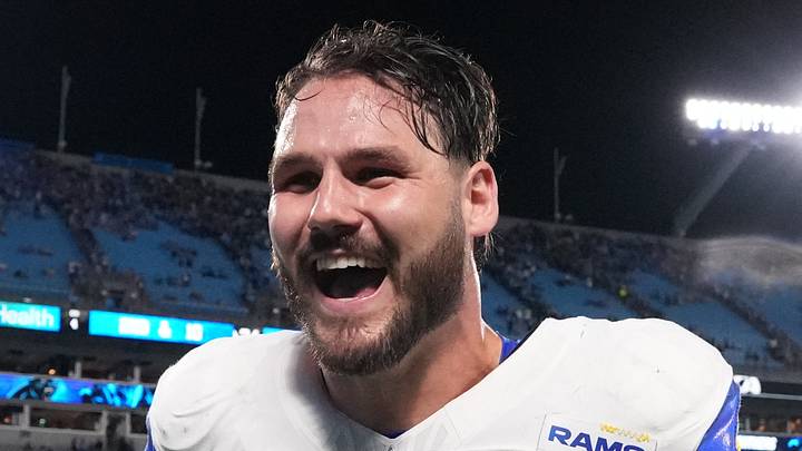Los Angeles Rams tight end Colby Parkinson.