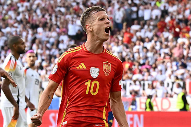 Dani Olmo for Spain