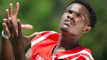 Choctaw County wide receiver Caleb Cunningham, photographed in Ridgeland, Miss., Aug. 10, 2024, is a member of the 2024 Clarion Ledger Dandy Dozen.