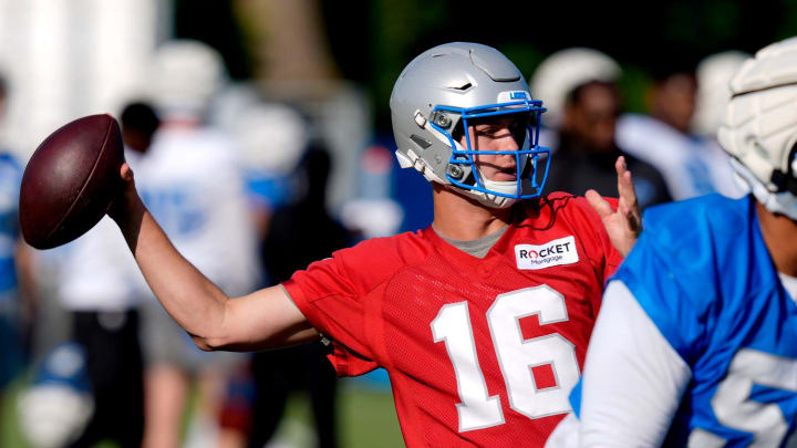 Detroit Lions quarterback Jared Goff 