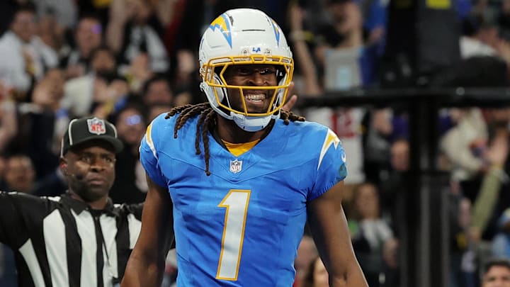 Los Angeles Chargers wide receiver Quentin Johnston