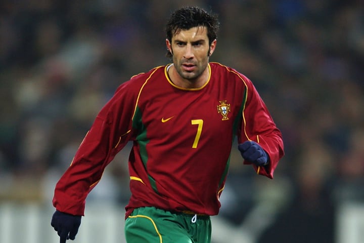 Luis Figo of Portugal
