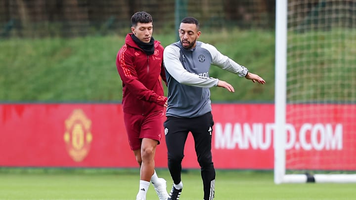 Manchester United Training Session And Press Conference - UEFA Champions League 2023/24