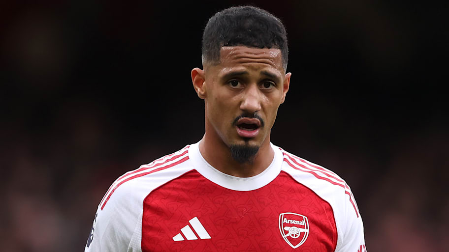 William Saliba looking slightly haunted.