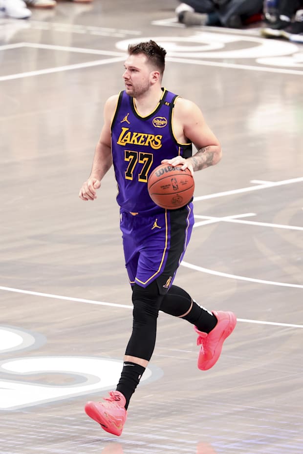 Los Angeles Lakers guard Luka Doncic 