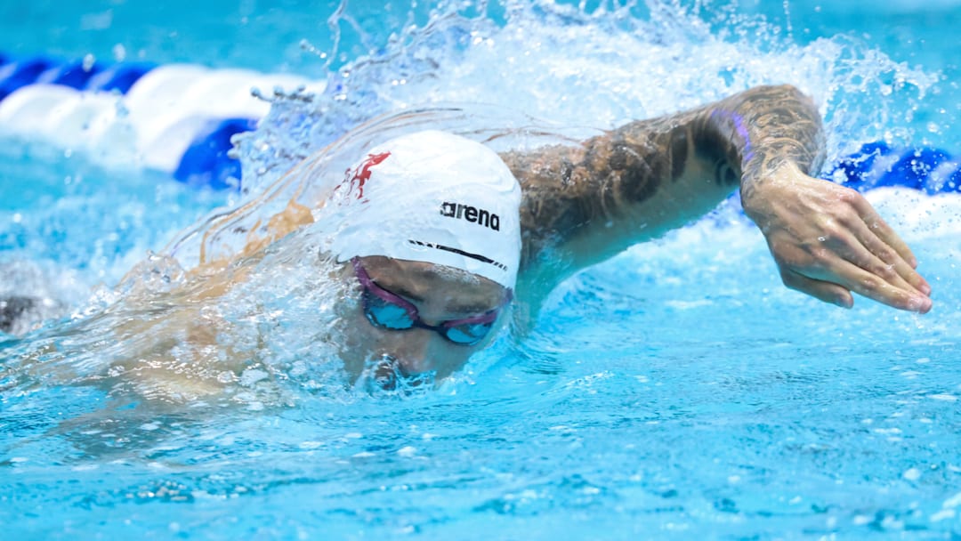 Kaique Alves in a 100m Freestyle