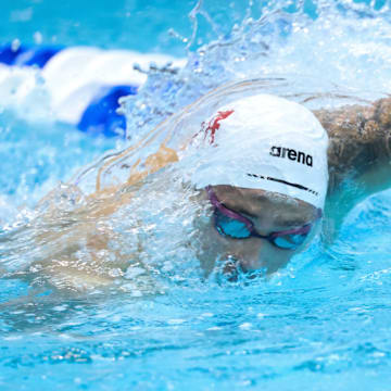 Kaique Alves in a 100m Freestyle
