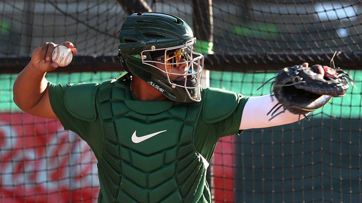 Daytona Tortugas catcher Alfredo Duno