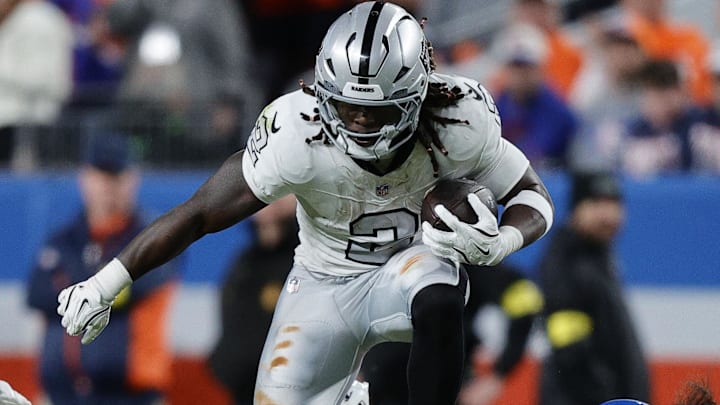 Raiders RB Ashton Jeanty faces the Dallas Cowboys in Week 11.