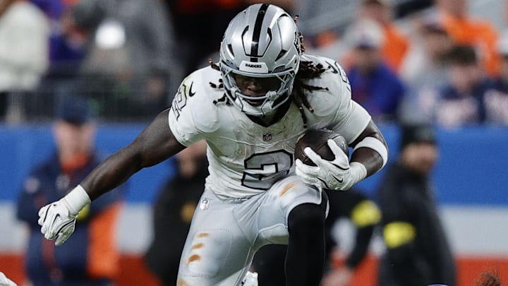 Raiders running back Ashton Jeanty faces the Philadelphia Eagles in Week 15. Raiders running back Ashton Jeanty faces the Philadelphia Eagles in Week 15.