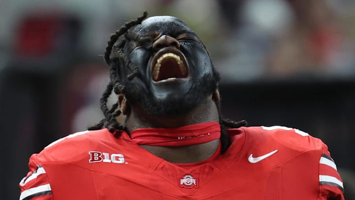 Ohio State Buckeyes defensive lineman Kayden McDonald 