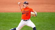 Christian Chatterton went three shutout innings in the Auburn Tigers win over the Tennessee Volts on Sunday.