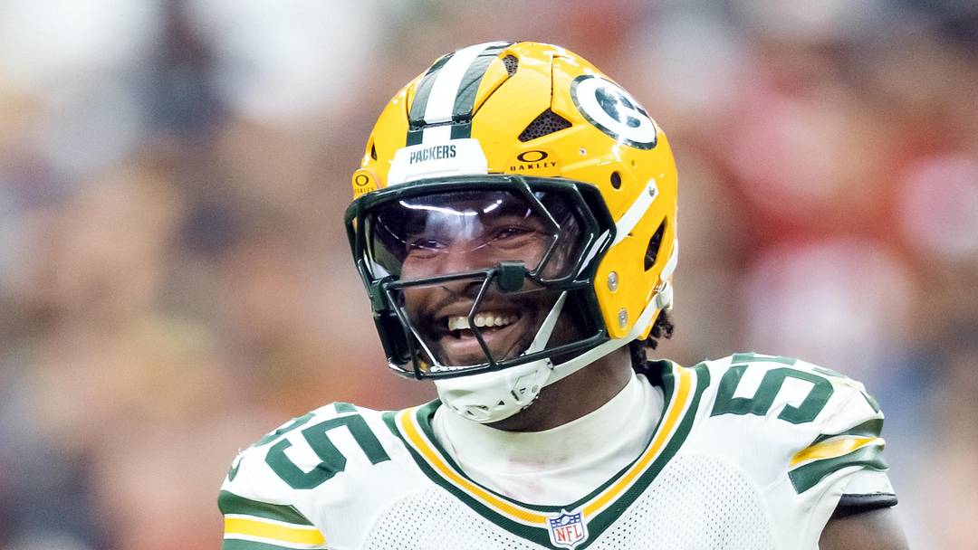 Green Bay Packers defensive lineman Kingsley Enagbare.