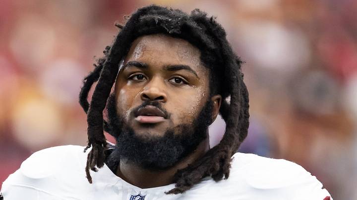 Washington Commanders defensive lineman Johnny Newton 