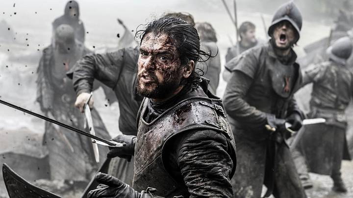 Kit Harington (Jon Snow) in Game of Thrones season 6. Courtesy of HBO.