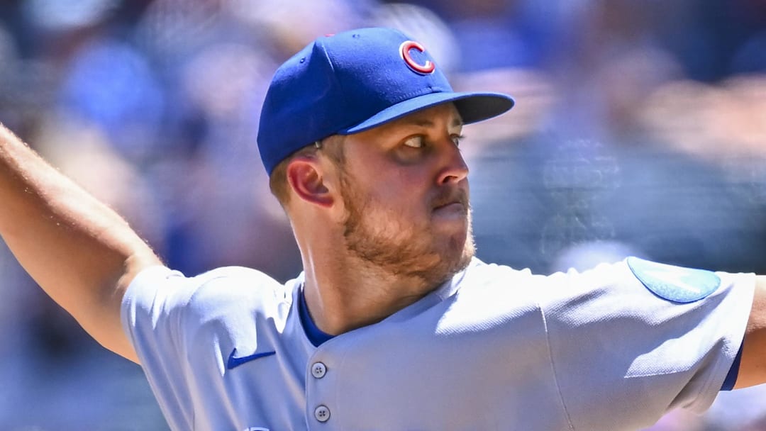 Chicago Cubs starting pitcher Jameson Taillon.