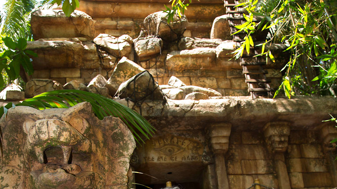 'Indiana Jones' Actor John Rhys-Davies Visits the Indiana Jones Adventure at Disneyland