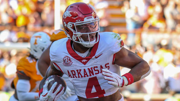 Arkansas Razorbacks running back Mike Washington