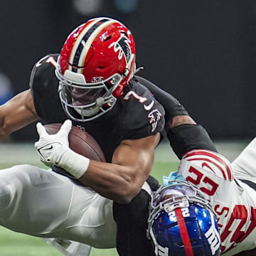 Video and statistics prove that Atlanta Falcons running back Bijan Robinson is one of the hardest players to tackle in the NFL.