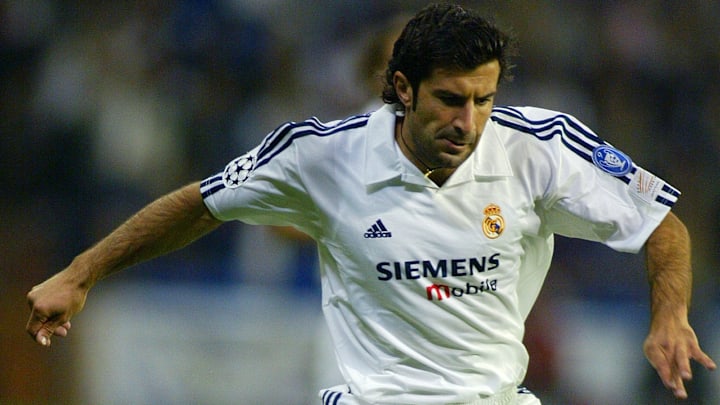 Luis Figo of Real Madrid