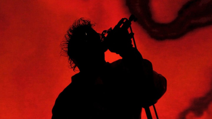 Maynard James Keenan, the lead vocalist for the progressive metal band Tool, sings at the Pensacola Civic Center