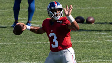 NY Giants quarterback Russell Wilson