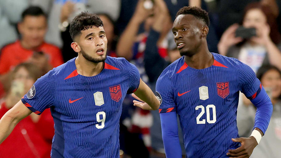 Ricardo Pepi and Folarin Balogun